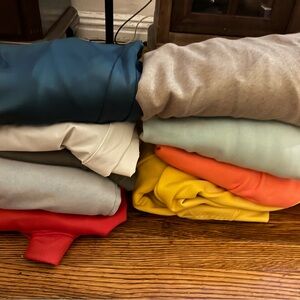 Mixed Sweaters and Light Jackets, some new with tags.